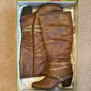 BareTraps Rocky Knee-High Leather Boots